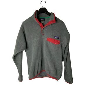Patagonia Synchilla pullover fleece gray men's size small